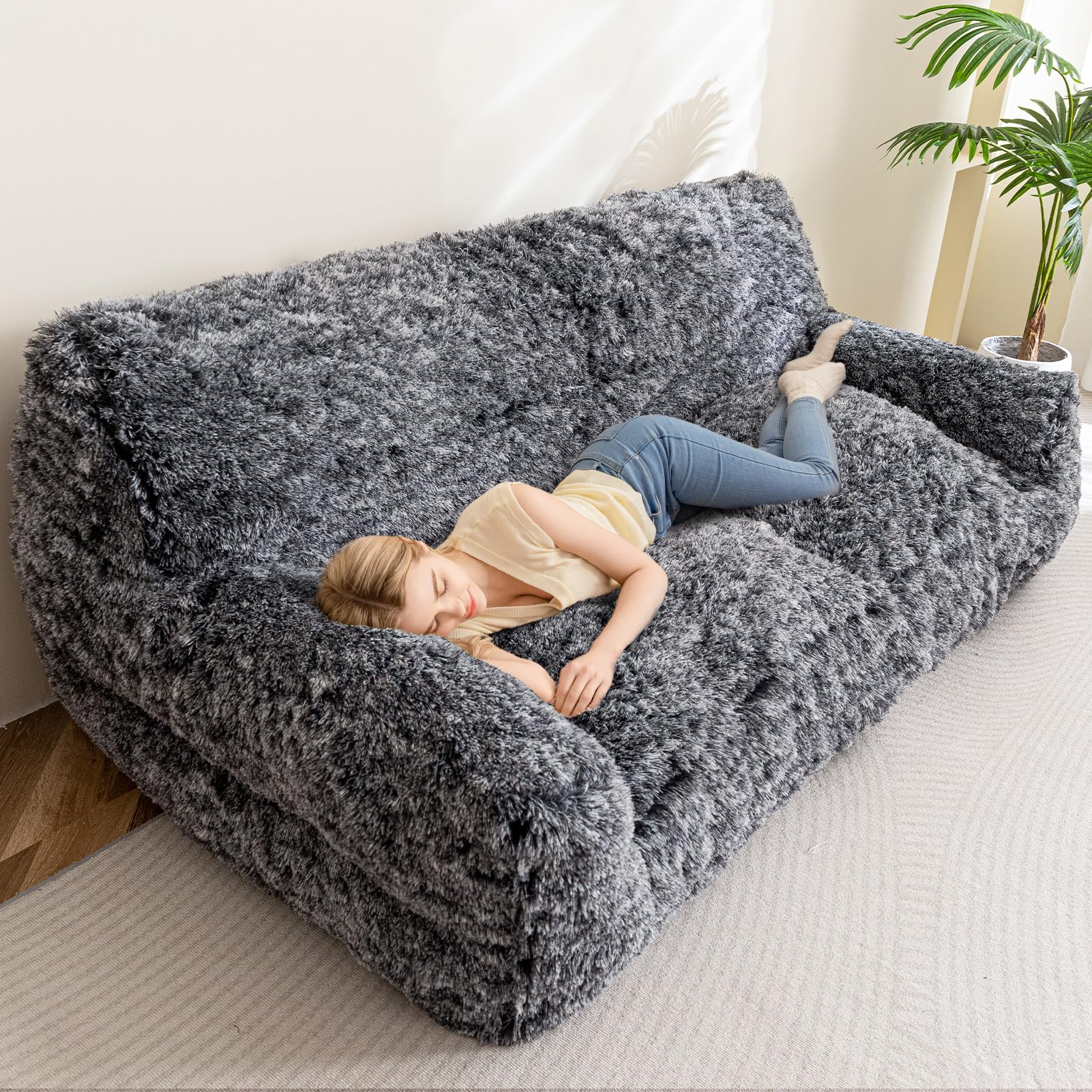 Amazon.com : HIGOGOGO Giant Human Dog Sofa Bed, Big Comfy Floor